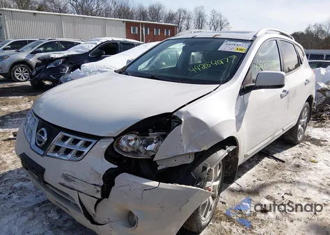 2011 Nissan Rogue Sv из США, поврежденный, VIN JN8AS5MVXBW252215